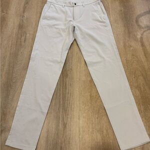 lululemon Men's Light Gray Tech Pants